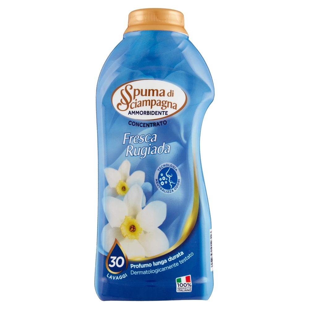 Spuma di Sciampagna Ammorbidente Concentrato Fresca Rugiada 600 ml